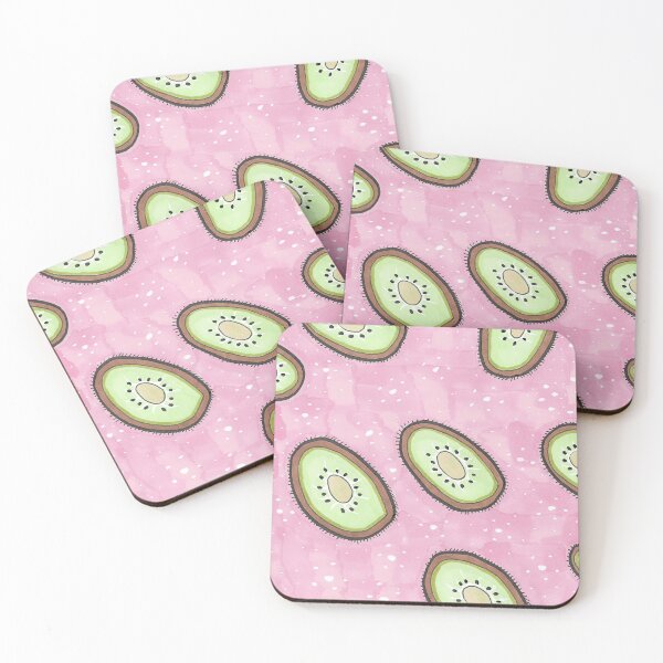 Item preview, Kiwi Fruit picture in shades of pink and green designed and sold by Brownies22.