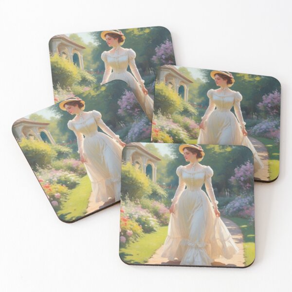Item preview, Timeless Gardens: Victorian Serenity in Impressionist Style designed and sold by BlareBlare.