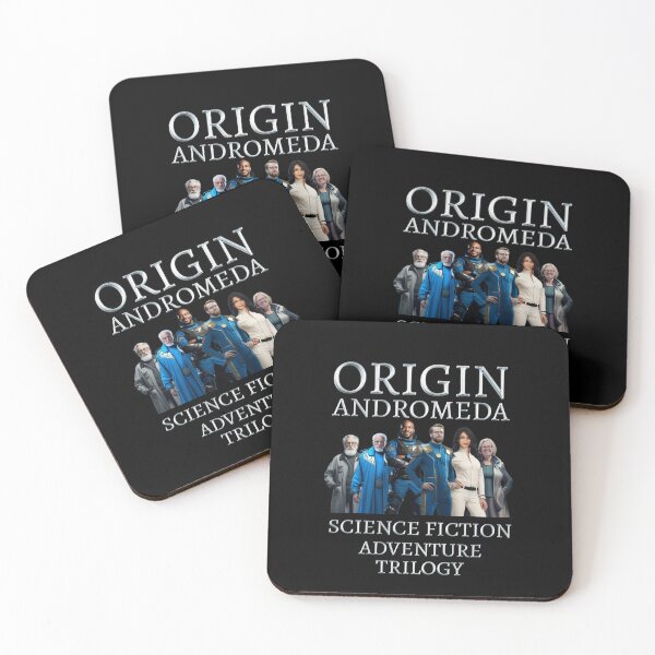 Item preview, Diseño de merchandising de la trilogía Origin Andromeda 1 designed and sold by Christoffer Vuolo Junros.