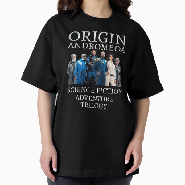 Origin Andromeda Trilogy Merchandise Design 1 Oversized T-Shirt