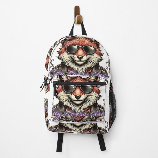 Artikelvorschau, Stadtfüchse vereint - Retro Urban Fox Design entworfen und verkauft von Nauert's.