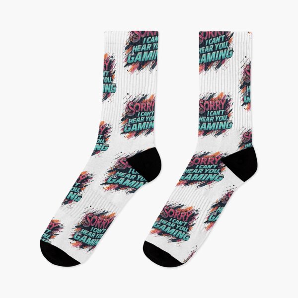 Item preview, Sorry Can't Hear You I'm Gaming designed and sold by VinsendDraconi.