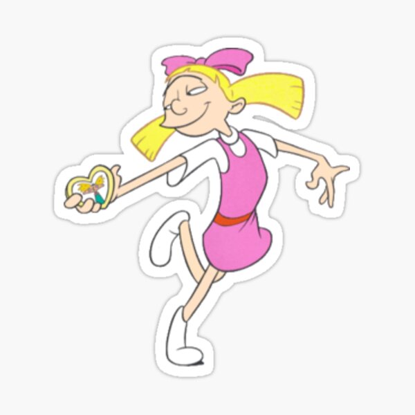 Helga Sticker By Nostalgicnerd97 In 2021 Hey Arnold C