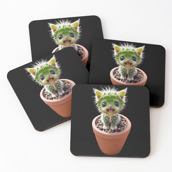 Item preview, Catcus (Black or no background) designed and sold by Injamben.