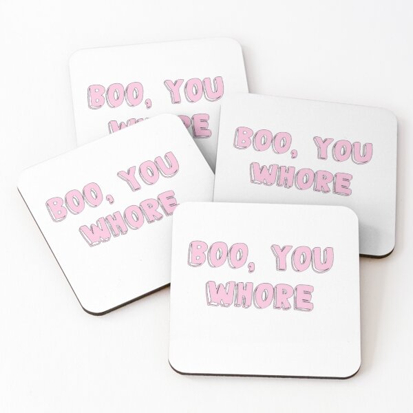 Item preview, Boo you whore phrase designed and sold by designssMG.