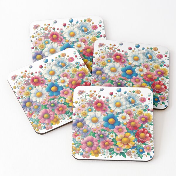 Item preview, Flowers, botanical, spring, floral pattern, cottagecore, japanese pop art designed and sold by Sugar Wisdom .