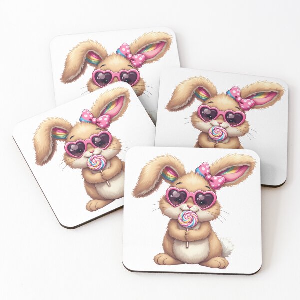 Item preview, bunny whit lollipop designed and sold by jkrphoto.