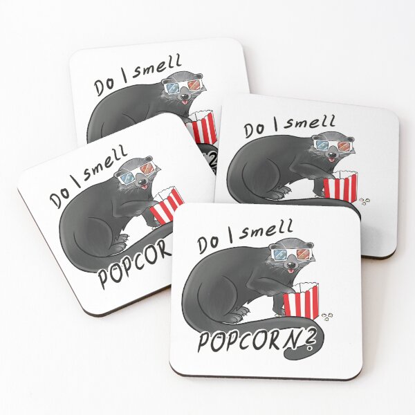 Item preview, Binturong, popcorn designed and sold by Anna Ink.