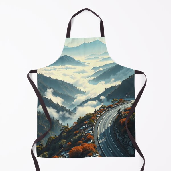 Item preview, Ember-Lit Path Through Serene Mist designed and sold by PanoramaPrints.