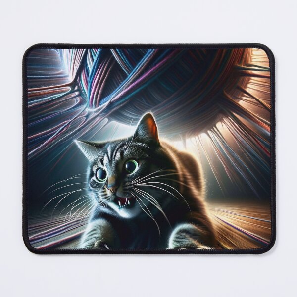 Item preview, The funny cat is playing with wool designed and sold by M-Y-A-R-T-.