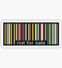not for sale Sticker