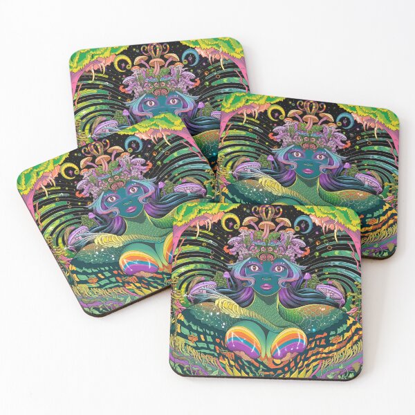 Item preview, Psychedelic Mother of Nature designed and sold by Fadi Alyaldani.