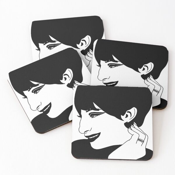 Item preview, Barbra Streisand Black And White designed and sold by byebyesally.