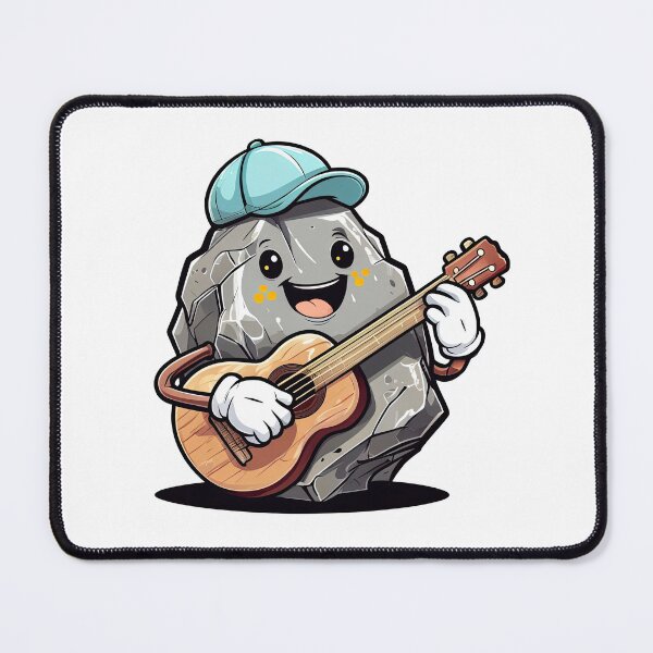 Item preview, Rock Playing Acoustic Guitar designed and sold by GetContented.