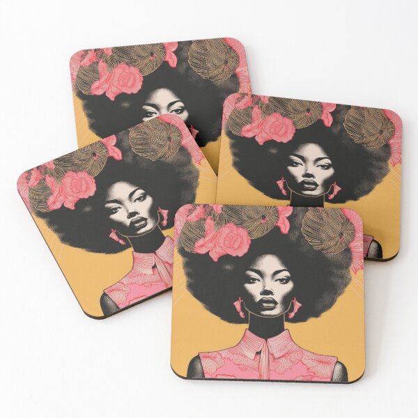 Item preview, 60s Magazine Flower Fashionista  designed and sold by Dancing in the Living Room.