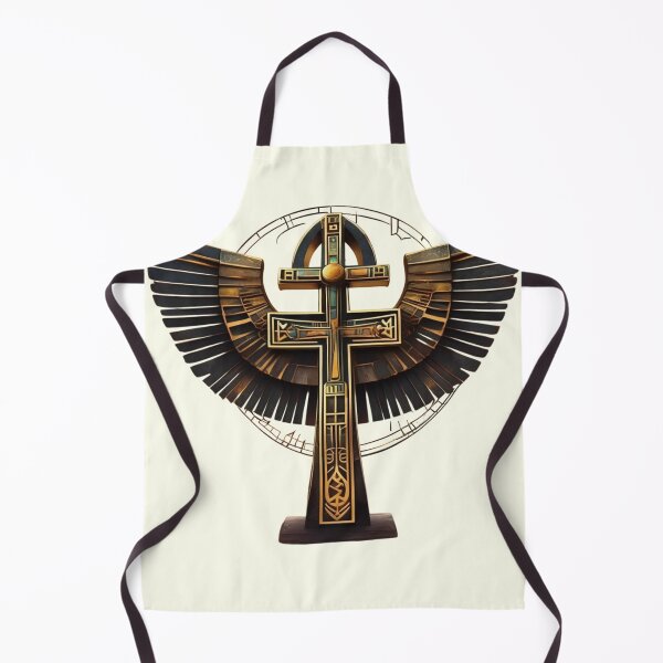 Item preview,  Intricate Egyptian Ankh with Wings Symbol Design for African Spirituality designed and sold by 'VARI'.