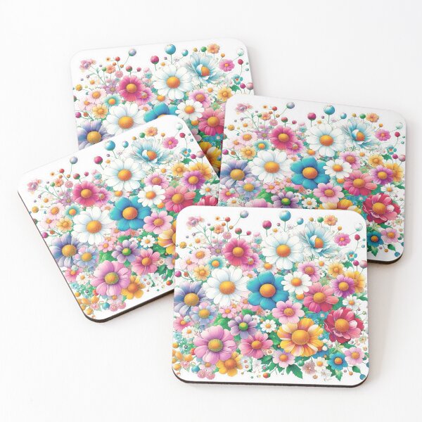 Item preview, Flowers, botanical, spring, floral pattern, cottagecore, japanese pop art designed and sold by Sugar Wisdom .