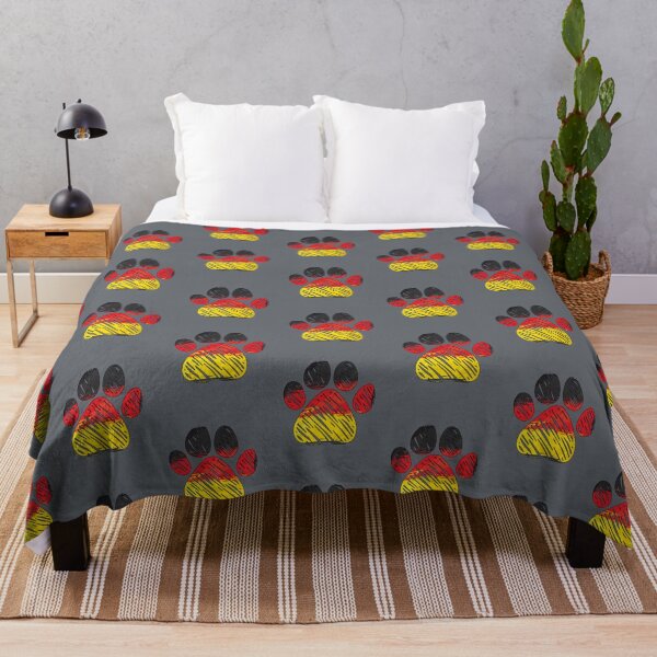 Item preview, Deutschland Flag with Dog Cat Paw designed and sold by Zakrytos ★★★★★.