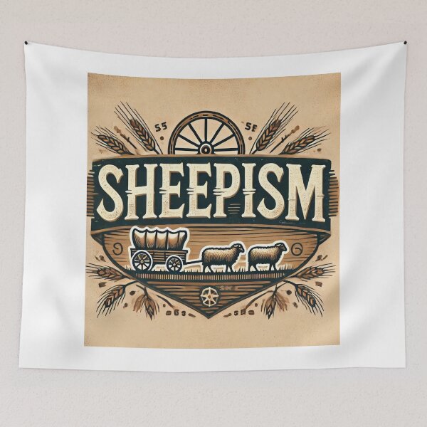 Item preview, Sheepism logo 48 designed and sold by Thpoar.