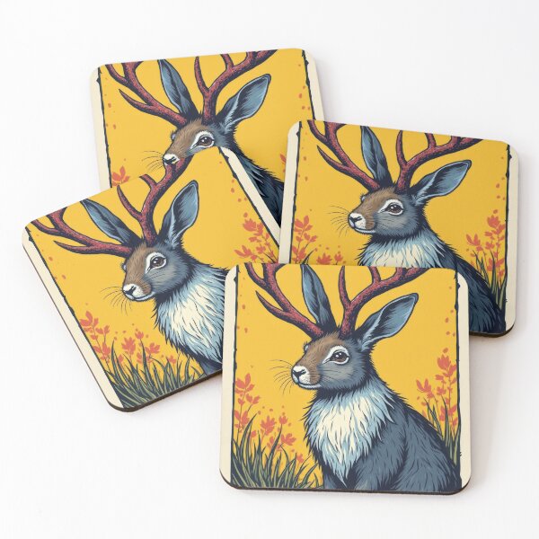 Item preview, One-Eyed Jackalope designed and sold by HabitableMoons.