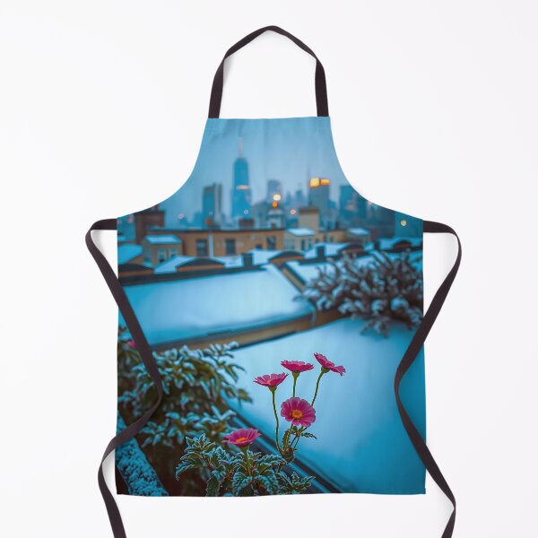 Item preview, Enchanted Pink Blooms In Frosty Night Sky designed and sold by PanoramaPrints.