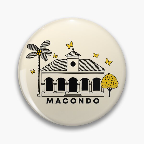 Item preview, Macondo House - One Hundred Years Of Solitude designed and sold by byebyesally.