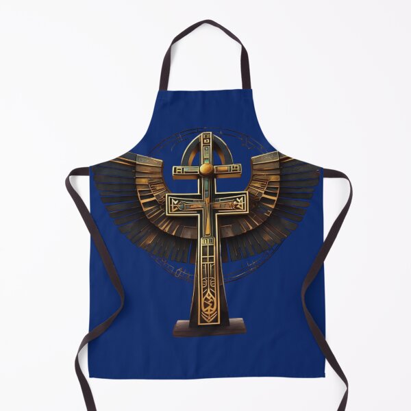 Item preview, Intricate Egyptian Ankh with Wings Symbol Design for African Spirituality designed and sold by 'VARI'.