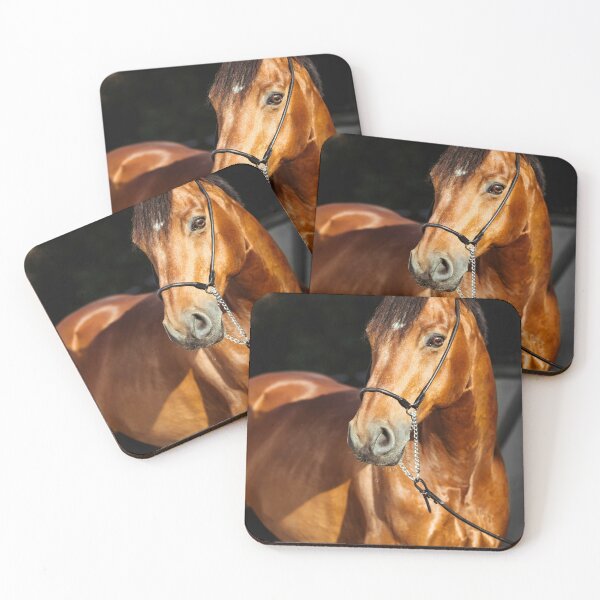 Item preview, "Noble Bay Horse in Evening Light" designed and sold by InkspiredCreation.