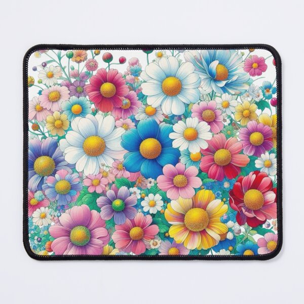 Item preview, Flowers, botanical, spring, floral pattern, cottagecore, japanese pop art designed and sold by Sugar Wisdom .