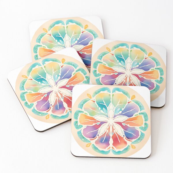 Item preview, Colorful Sand Dollar 3 designed and sold by aubreynicole.