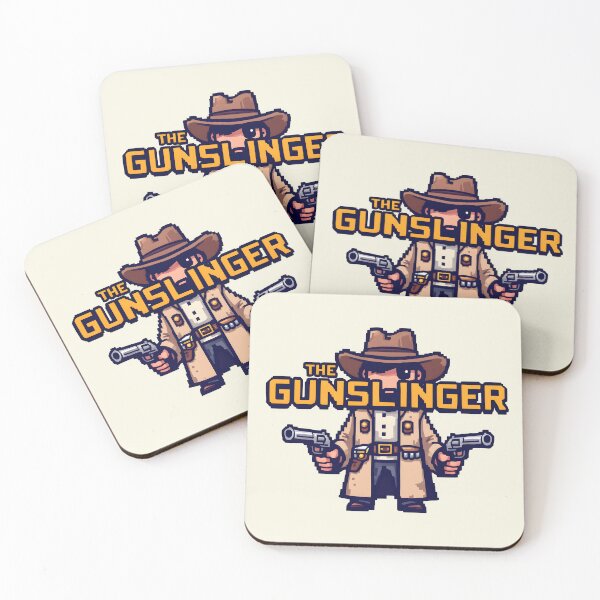 Item preview, The Pixel Gunslinger designed and sold by Jollys-ArtShop.