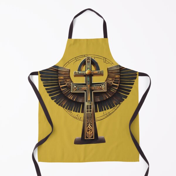 Item preview,  Intricate Egyptian Ankh with Wings Symbol Design for African Spirituality designed and sold by 'VARI'.