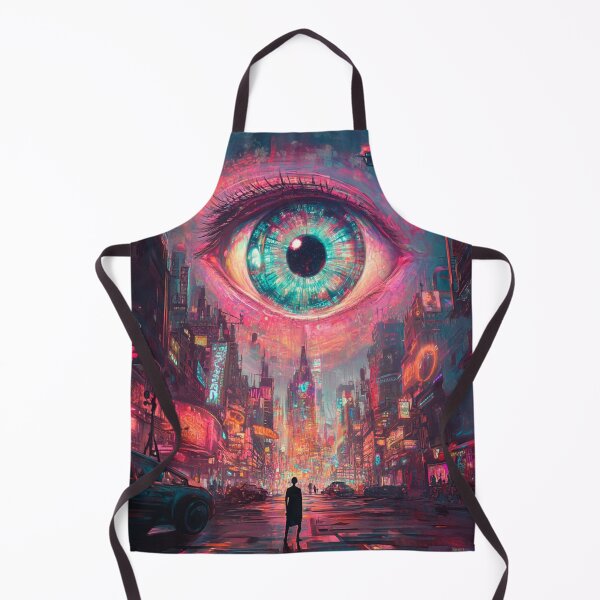 Item preview, Neon city eye cyberpunk designed and sold by coreydemo.