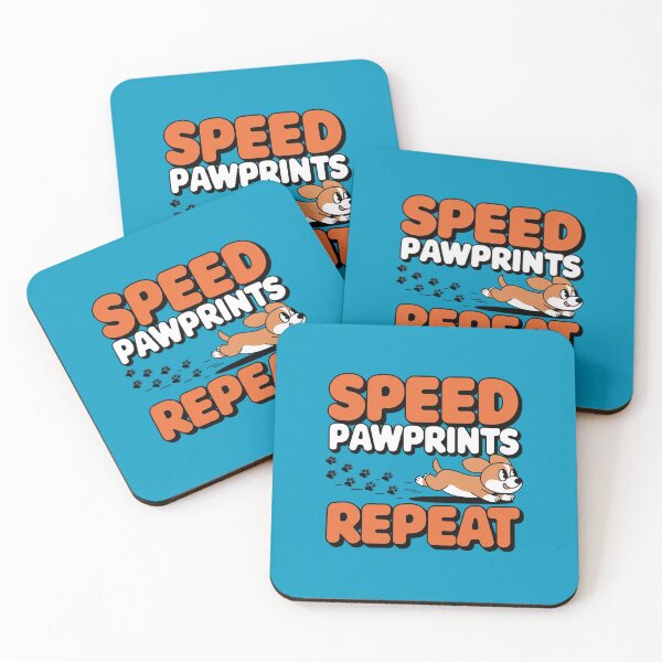 Item preview, Speed, Pawprints, Repeat designed and sold by MagicWander.