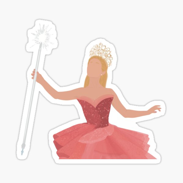 Vista previa del artículo con la obra «La buena bruja malvada Galinda Ari Es bueno verme ¿no es así? Arte de fan de Glinda», diseñado y vendido por senaeksi.