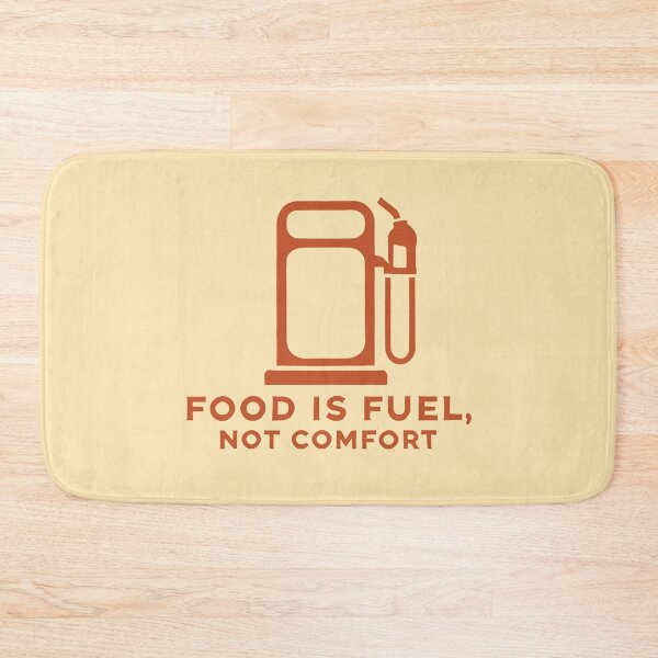 Item preview, Food Is Fuel, Not Comfort – Healthy Eating Motivation T-Shirt designed and sold by Gawii.