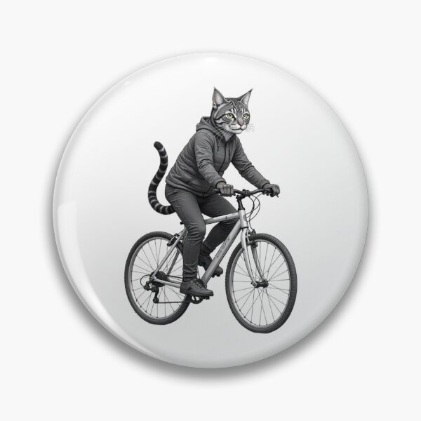 Item preview, Cat On A Bike T Shirt designed and sold by Suzel-store.