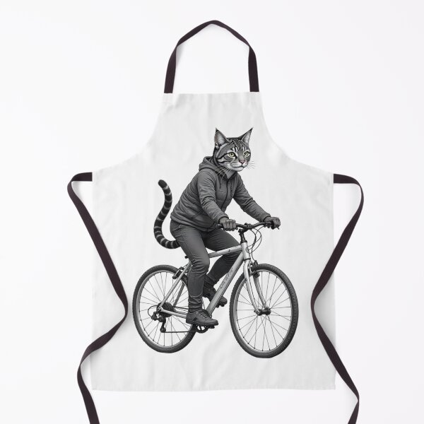 Item preview, Cat On A Bike T Shirt designed and sold by Suzel-store.