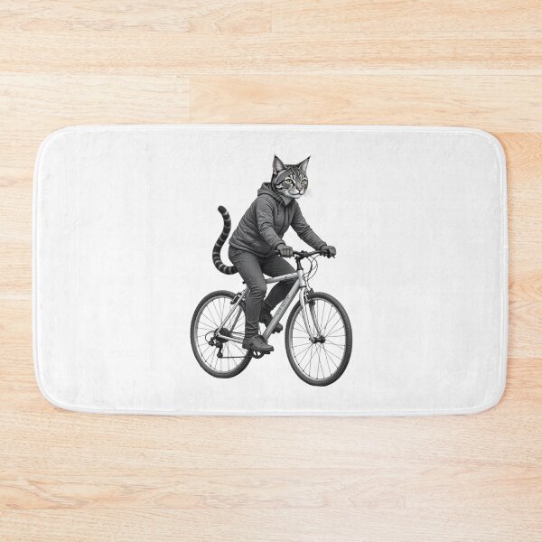Item preview, Cat On A Bike T Shirt designed and sold by Suzel-store.