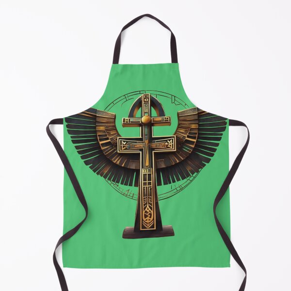 Item preview, Intricate Egyptian Ankh with Wings Symbol Design for African Spirituality designed and sold by 'VARI'.