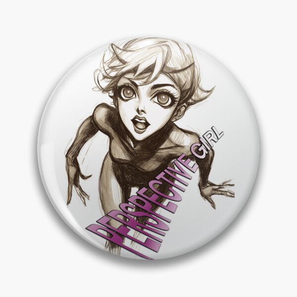 Item preview, Superhero female. Perspective Girl! Text Version. designed and sold by Shoot-The-Moon.