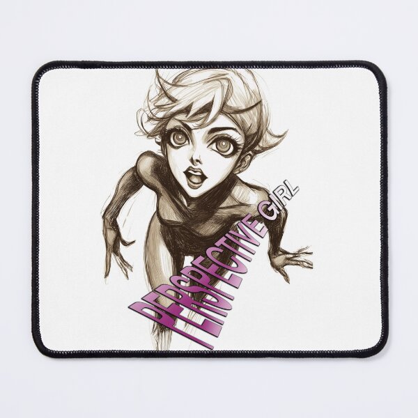 Item preview, Superhero female. Perspective Girl! Text Version. designed and sold by Shoot-The-Moon.