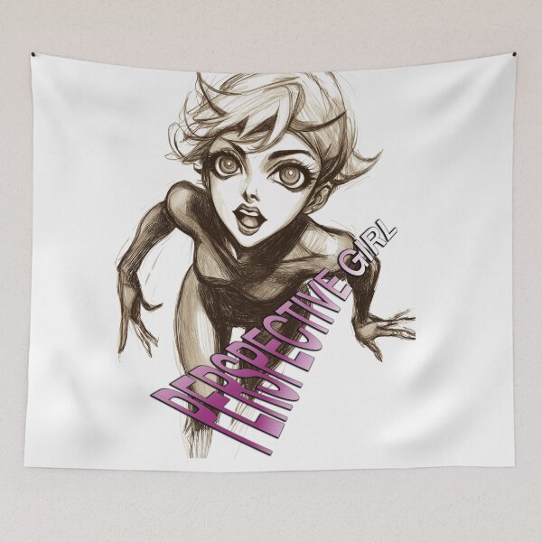 Item preview, Superhero female. Perspective Girl! Text Version. designed and sold by Shoot-The-Moon.