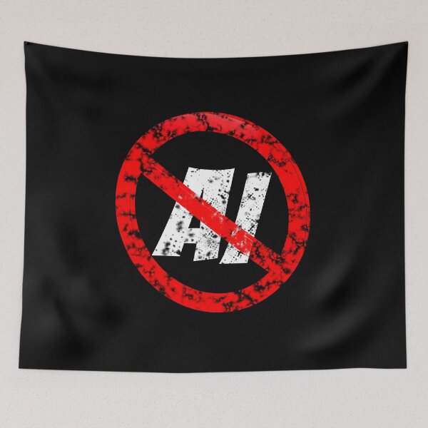 Item preview, No AI I'm Your Guy (Dark) designed and sold by DoubleArchangel.