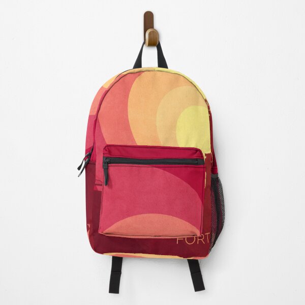 Item preview, Fort Worth Texas Skyline Hearts Red Yellow designed and sold by ArtPrints.