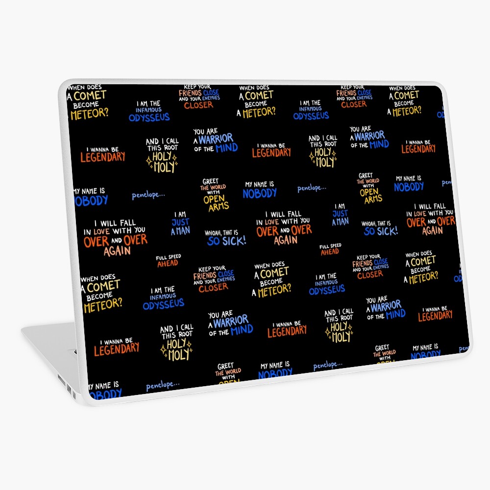 Item preview, Laptop Skin designed and sold by the-sissi.