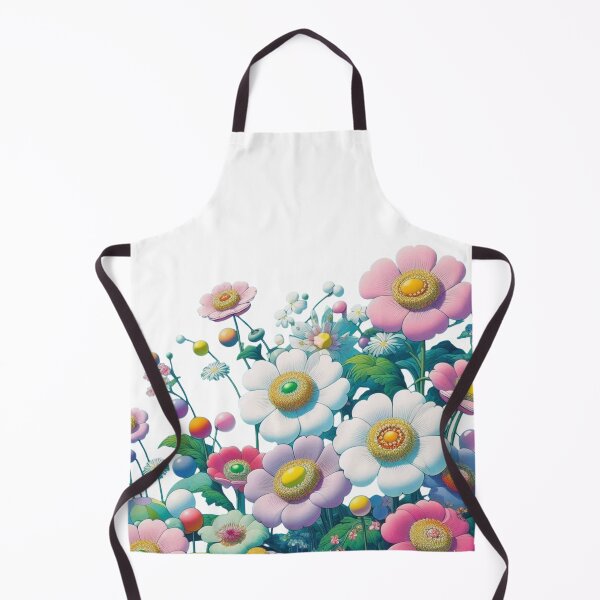 Item preview, Flowers, botanical, spring, floral pattern, cottagecore, japanese pop art designed and sold by Sugar Wisdom .