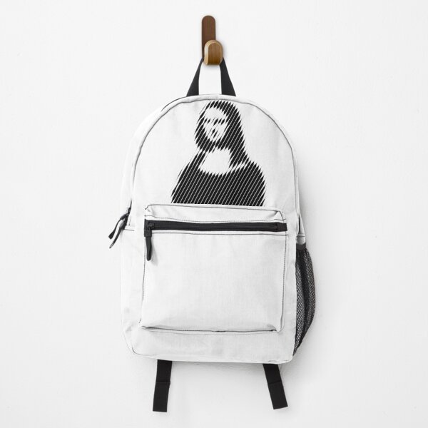 Item preview, Minimalist Mona Lisa Lines – A Timeless Abstract Twist designed and sold by Philipe3d.