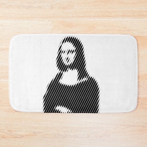 Item preview, Minimalist Mona Lisa Lines – A Timeless Abstract Twist designed and sold by Philipe3d.