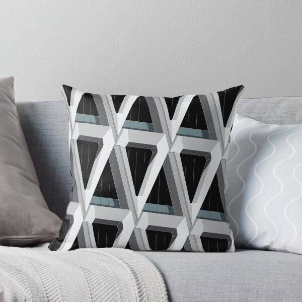 Welbeck Street Car Park Throw Pillow